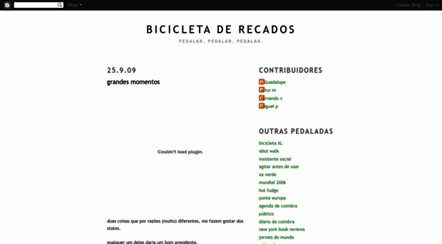 bicicletaderecados.blogspot.com