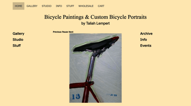 bicyclepaintings.com