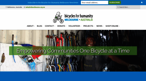 bicyclesforhumanity.com