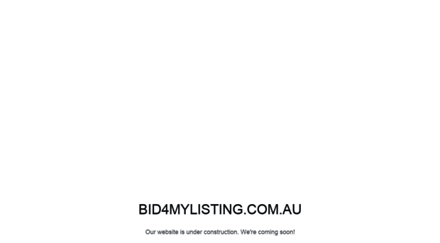 bid4mylisting.com.au