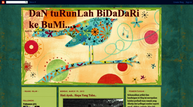 bidadaribumi.blogspot.com