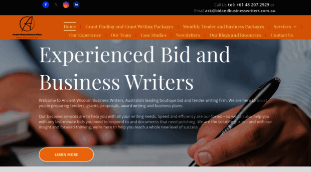 bidandbusinesswriters.com.au
