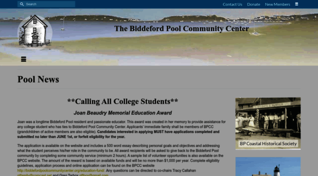 biddefordpoolcommunitycenter.org