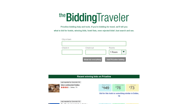 biddingtraveler.com