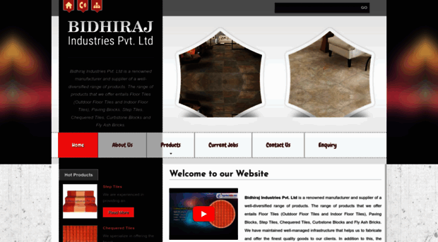 bidhirajindustries.in