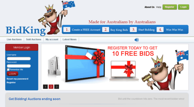 bidking.com.au