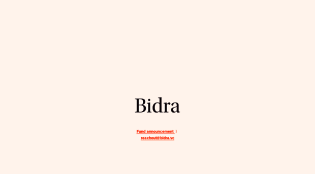 bidra.vc