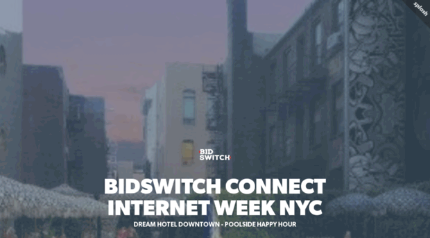 bidswitchconnectinternetweekny.splashthat.com