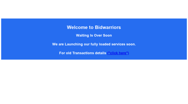 bidwarriors.com