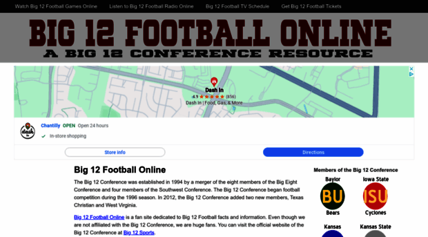 big12football.net