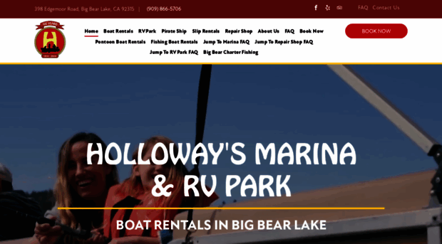 bigbearhollowaysmarina.com