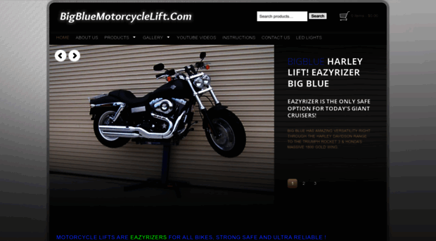 bigbluemotorcyclelift.com