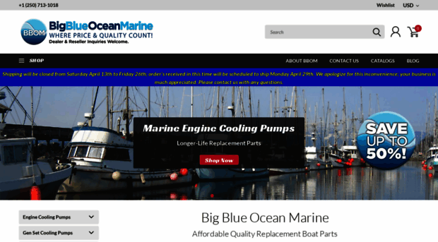 bigblueoceanmarine.com