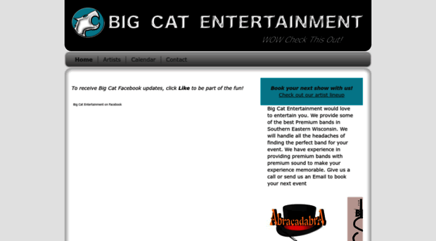 bigcatentertainment.net