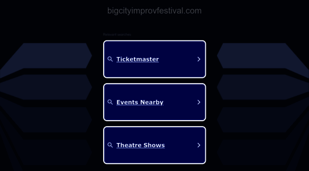 bigcityimprovfestival.com