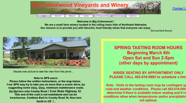 bigcottonwoodwinery.com