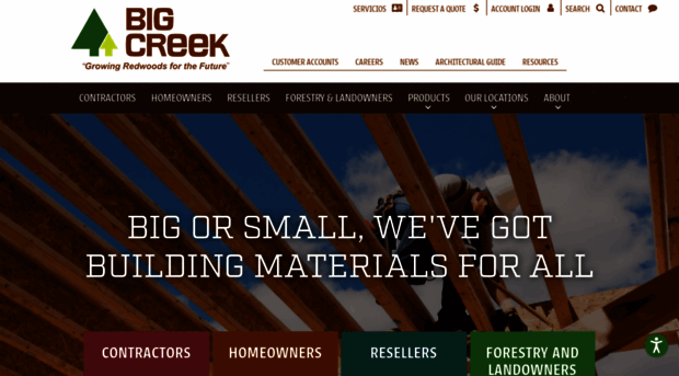 bigcreeklumber.com