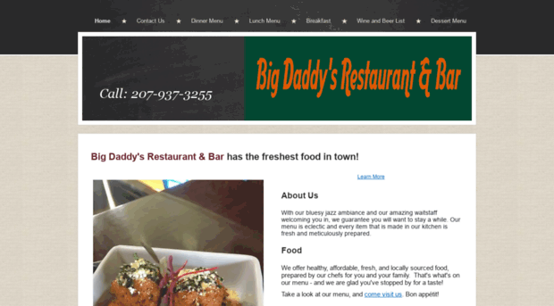 bigdaddysbargrill.yolasite.com