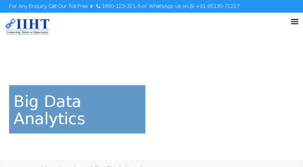 bigdataanalyticsstack.iiht.com