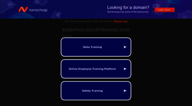 bigdatasciencetraining.com