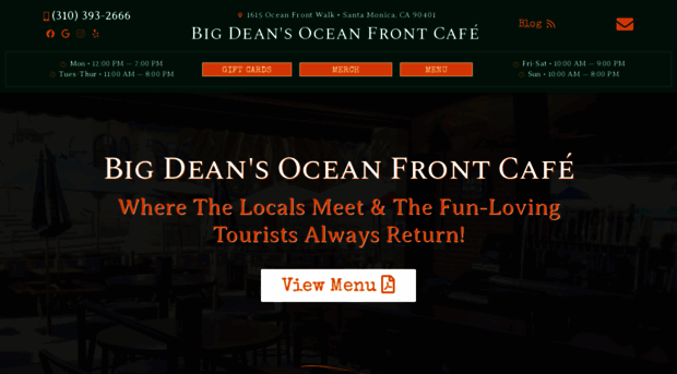 bigdeansoceanfrontcafe.com