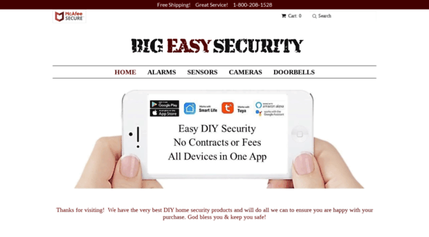 bigeasysecurity.com