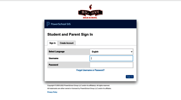 bigfoot.powerschool.com