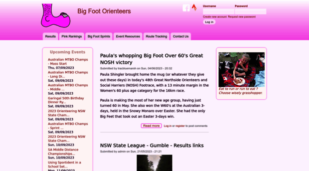 bigfootorienteers.com