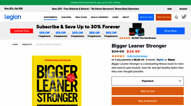 biggerleanerstronger.com