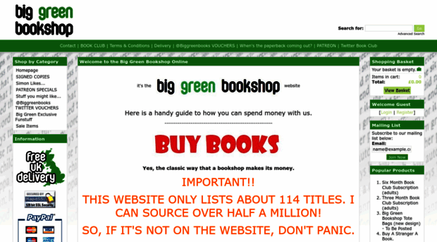 biggreenbookshop.com