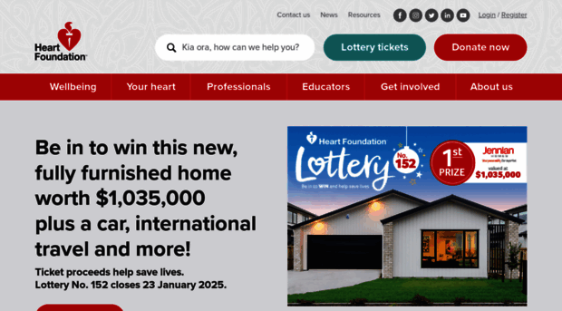 bigheartcharitylottery.heartfoundation.org.nz