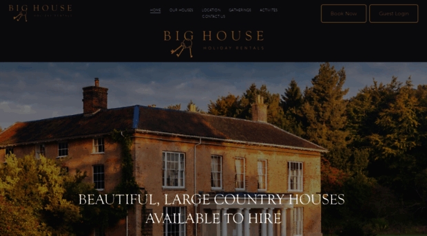 bighouseholidayrentals.com