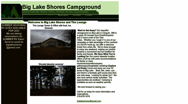 biglakeshores.com