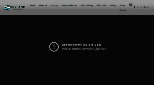 biglandfishinglodge.com