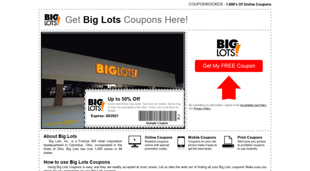 biglots.couponrocker.com