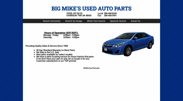 bigmikesautoparts.com