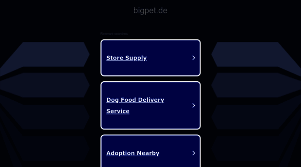 bigpet.de