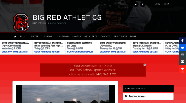 bigredathletics.com