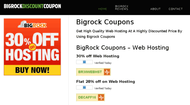 bigrockdiscountcoupon.in