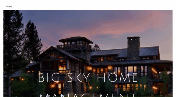 bigskyhomemanagement.com