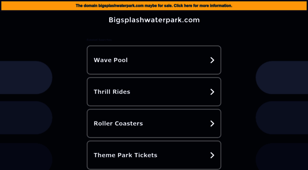 bigsplashwaterpark.com