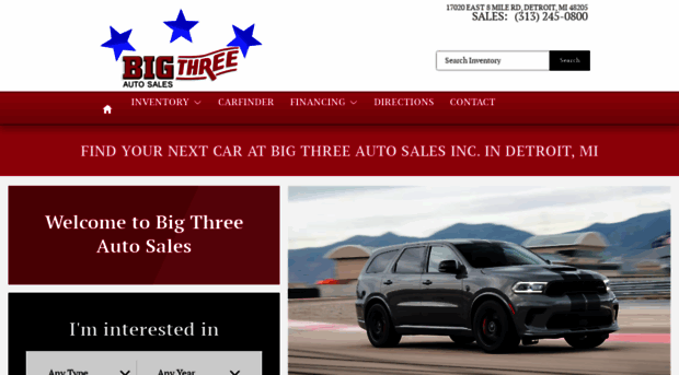 bigthreeautosales.com