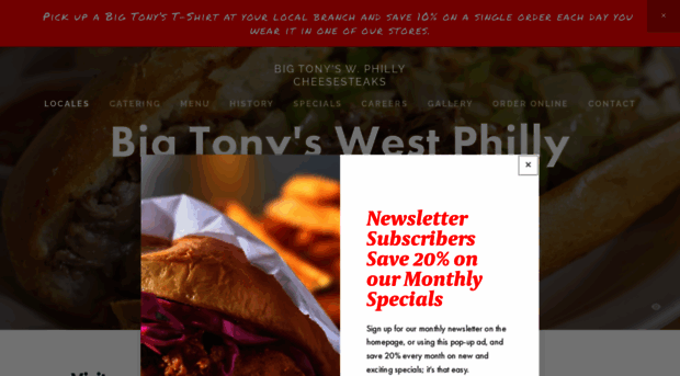 bigtonyswestphillycheesesteaks.com