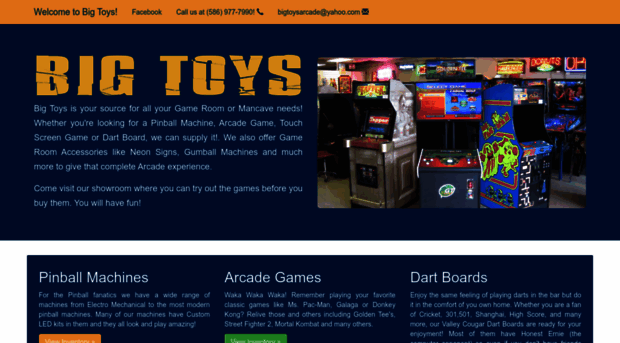 bigtoysarcade.com