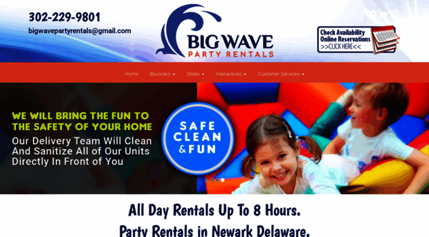 bigwavepartyrentals.com