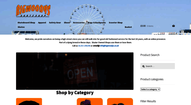 bigwoodysskateshop.co.uk