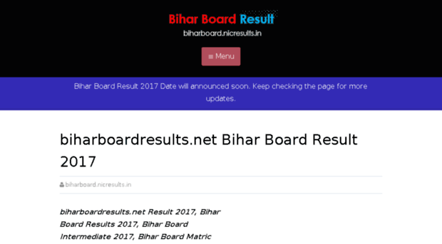 biharboard.nicresults.in