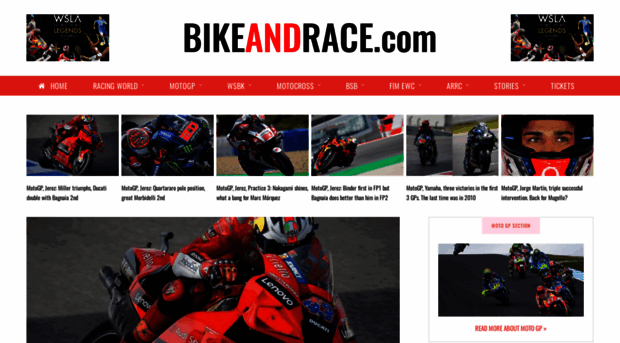 bikeandrace.com