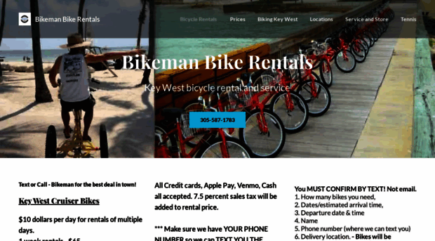 bikemanbikerentals.com