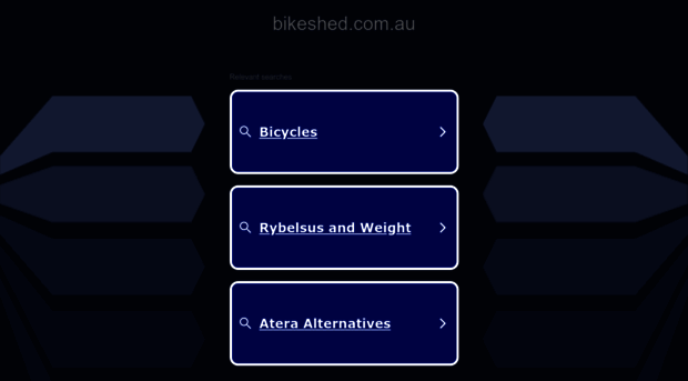 bikeshed.com.au